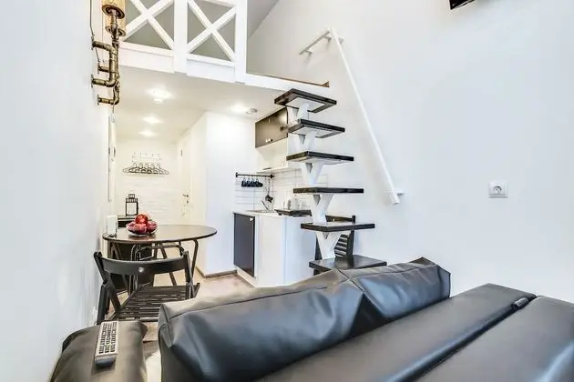 Design Apart Daire, 1 Büyük (Queen) Boy Yatak ve Çekyat, Şehir Manzaralı