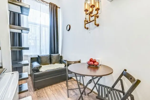 Design Apart Daire, 1 Büyük (Queen) Boy Yatak ve Çekyat, Şehir Manzaralı