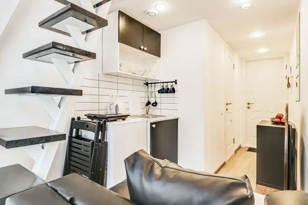 Design Apart Daire, 1 En Büyük (King) Boy Yatak ve Çekyat, Şehir Manzaralı
