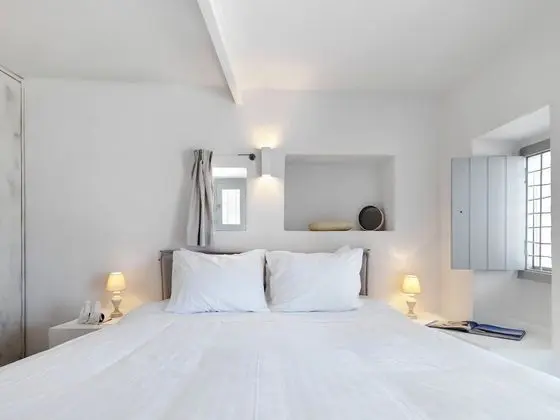 Tek Büyük Yataklı Oda, Veranda, Deniz Manzaralı (Aloni)