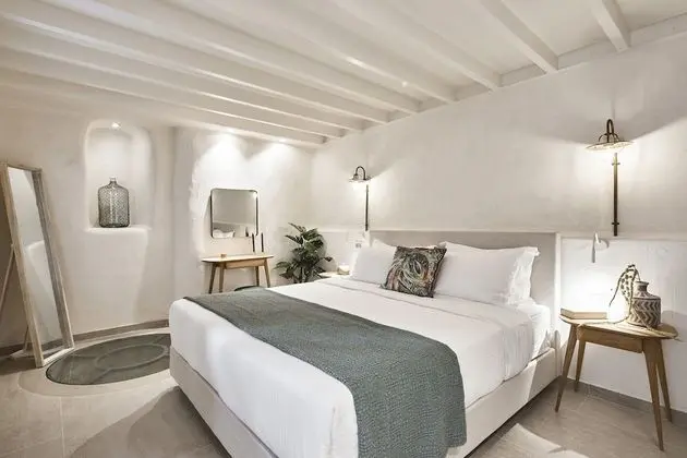 King suite with indoor plunge pool