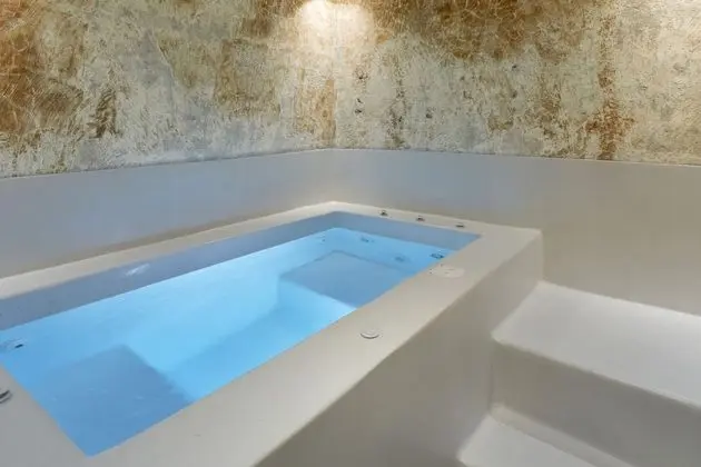 King suite with indoor plunge pool