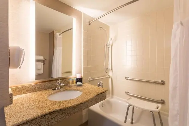 Oda, 2 Büyük (Queen) Boy Yatak, Engellilere Uygun, Sigara İçilmez (Mobility,Hearing,Tub w/Grab Bars)