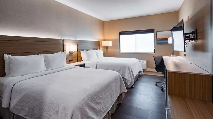 Standard Oda, 2 Büyük (Queen) Boy Yatak, Engellilere Uygun, Buzdolabı ve Mikrodalga (Pet Friendly)