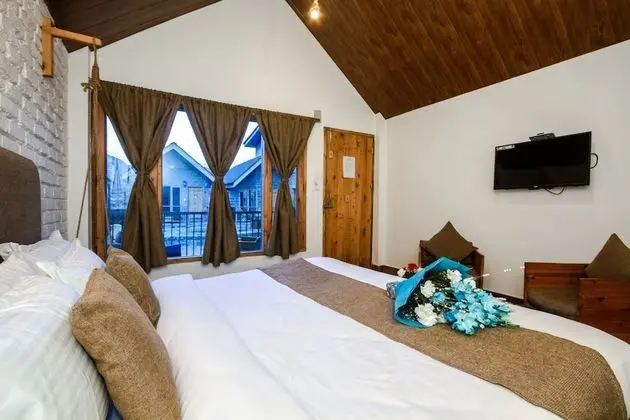 Romantic Dağ Evi, 1 En Büyük (King) Boy Yatak, Nehir Manzaralı