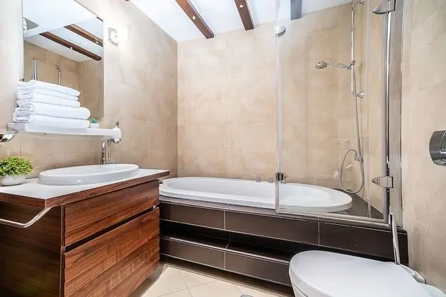 Exclusive Apart Daire, 1 Büyük (Queen) Boy Yatak ve Çekyat