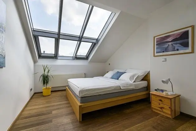 Deluxe Çatı Katı (Loft), 1 Yatak Odası (Bílkova 18)