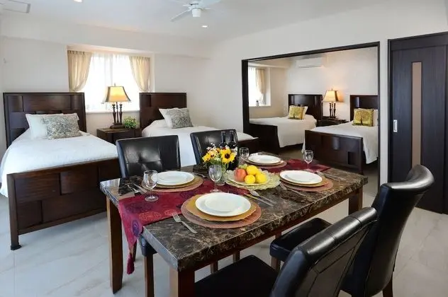 Deluxe Dört Kişilik Oda, Sigara İçilmez, Okyanus Manzaralı (For 3-4 people, 55sqm)