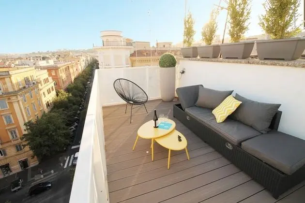 Apart Daire, 1 Yatak Odası, Teras