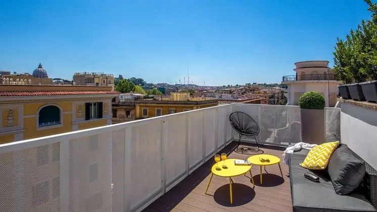 Apart Daire, 1 Yatak Odası, Teras