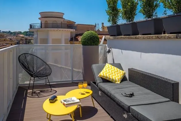 Apart Daire, 1 Yatak Odası, Teras