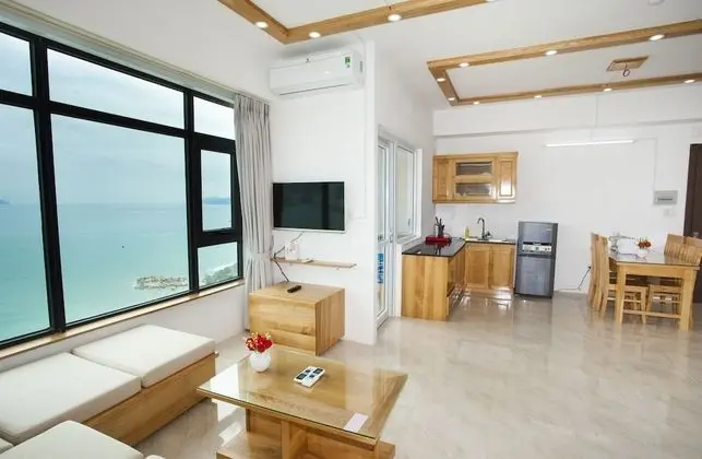 Luxury Apart Daire, 2 Yatak Odası, Okyanus Manzaralı, Okyanusa Sıfır