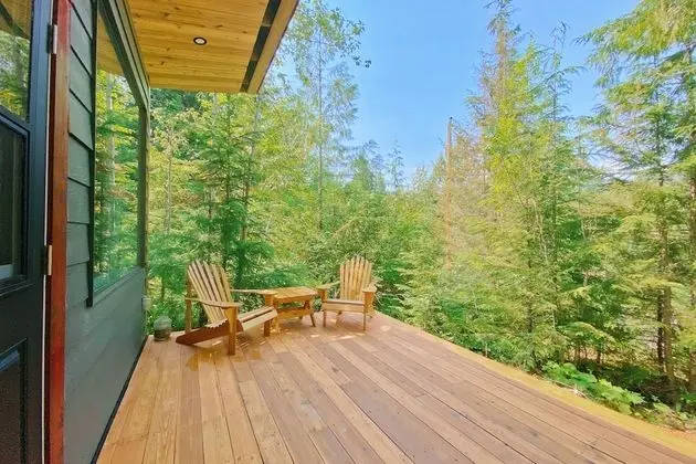 Panoramic Cabin, 1 Bedroom, Central Hot Tub, Near Lake, Shared Bathroom (Towels Optional)