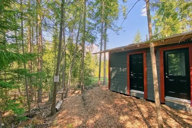 Panoramic Cabin, 1 Bedroom, Central Hot Tub, Near Lake, Shared Bathroom (Towels Optional)