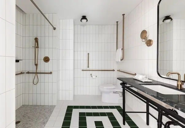 Oda, 2 Çift Kişilik Yatak, Engellilere Uygun (Accessible Double Bedroom)