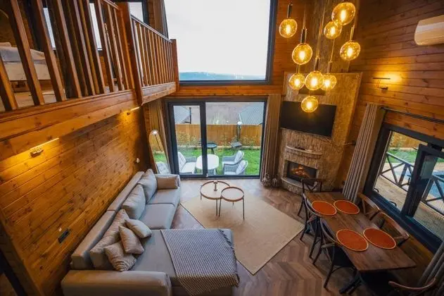 Jakuzili Suite Bungalov, Göl Manzaralı, Isıtmalı Özel Havuzlu