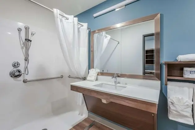 Oda, 1 Büyük (Queen) Boy Yatak, Engellilere Uygun, Sigara İçilmez (Roll-in Shower)