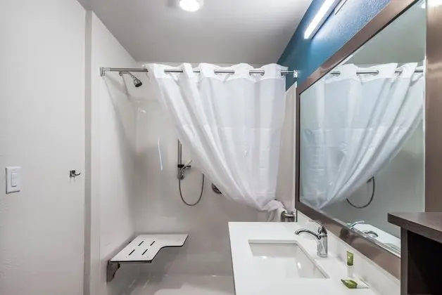 Oda, 1 Büyük (Queen) Boy Yatak, Engellilere Uygun, Sigara İçilmez (Accessible Tub)