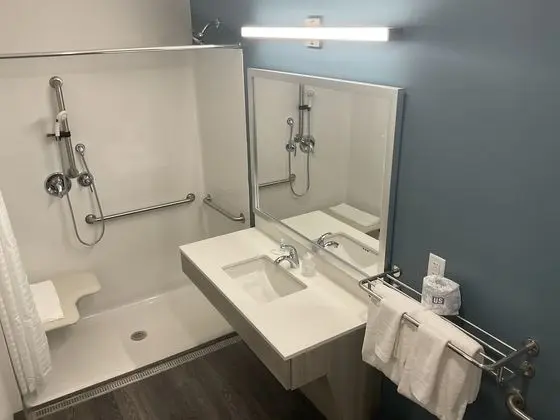 Oda, 1 Büyük (Queen) Boy Yatak, Engellilere Uygun, Sigara İçilmez (Roll-In Shower)
