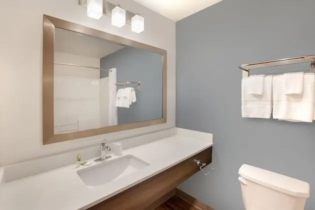 Oda, 1 Büyük (Queen) Boy Yatak, Engellilere Uygun, Sigara İçilmez (Roll-in Shower)