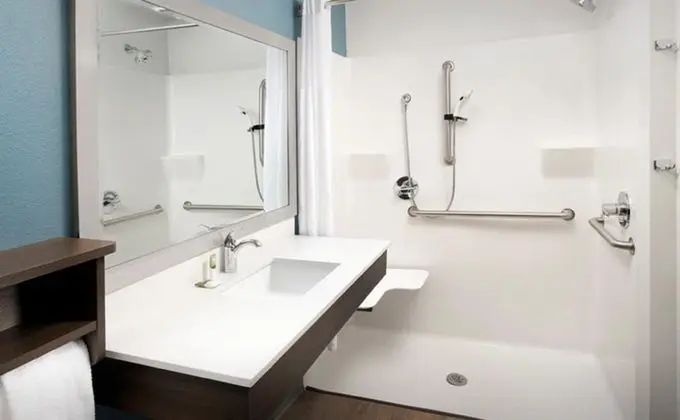 Oda, 1 Büyük (Queen) Boy Yatak, Engellilere Uygun, Sigara İçilmez (Roll-in Shower)