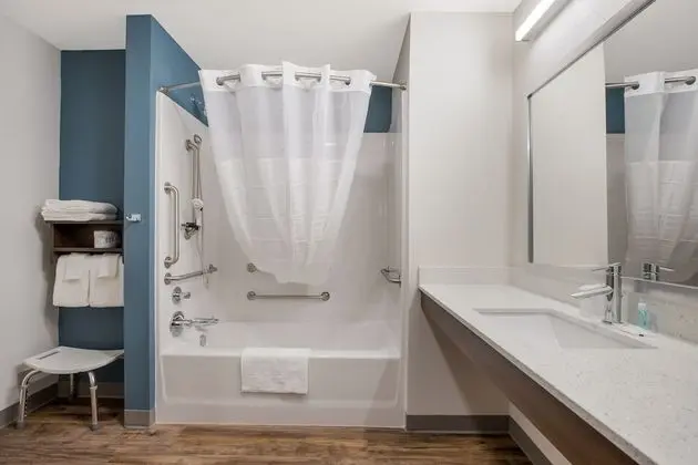 Oda, 1 Büyük (Queen) Boy Yatak, Engellilere Uygun, Sigara İçilmez (Accessible Tub)