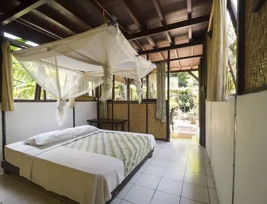 Family Bungalov, 2 Yatak Odası, 2 Banyolu, Bahçe Manzaralı