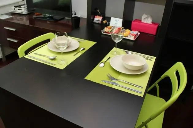 Deluxe Oda, 1 Büyük (Queen) Boy Yatak, Küçük Mutfak, Şehir Manzaralı