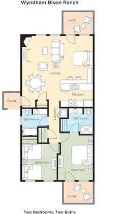 Daire, 2 Yatak Odası, Mutfak