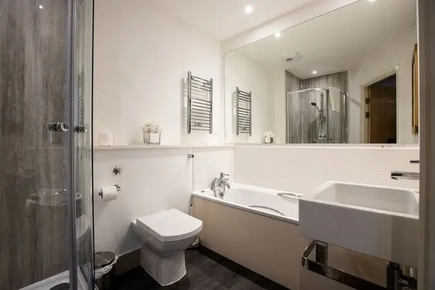 City Apart Daire, 1 En Büyük (King) Boy Yatak ve Çekyat, Şehir Manzaralı