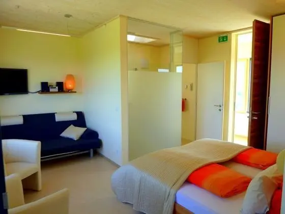 Design Tek Büyük Yataklı Oda, Balkon, Yamaçta