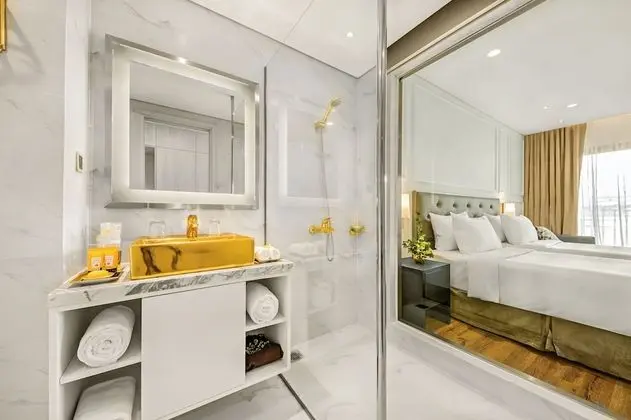 Deluxe İki Ayrı Yataklı Oda, Balkon, Koy Manzaralı