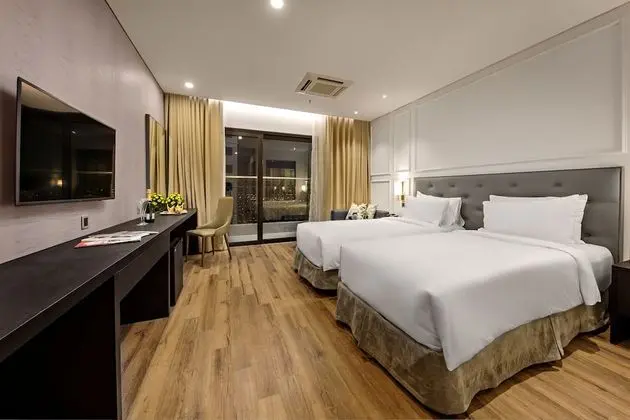 Deluxe İki Ayrı Yataklı Oda, Balkon, Şehir Manzaralı