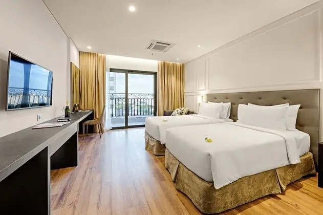 Deluxe İki Ayrı Yataklı Oda, Balkon, Şehir Manzaralı
