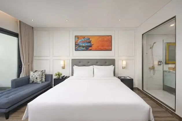 Deluxe Tek Büyük Yataklı Oda, Balkon, Şehir Manzaralı