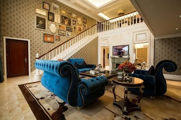Süit, 1 En Büyük (King) Boy Yatak, Sigara İçilebilir (Duplex Suite)