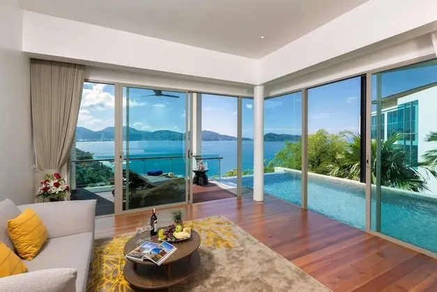 Villa, 1 En Büyük (King) Boy Yatak, Okyanus Manzaralı (Top Floor Pool)