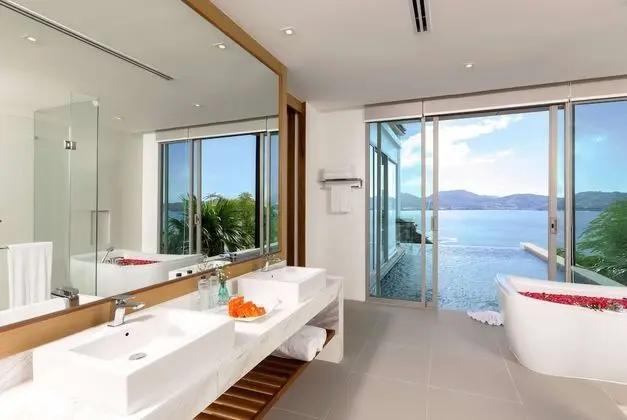 Villa, 1 En Büyük (King) Boy Yatak, Okyanus Manzaralı (Top Floor Pool)