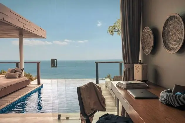 Panoramic Villa, Kişiye Özel Havuzlu, Deniz Manzaralı (Hanging Pool Villa 136 sqm)