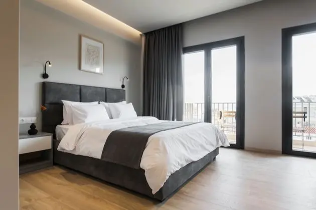 Deluxe Apart Daire, 1 Büyük (Queen) Boy Yatak ve Çekyat, Balkon