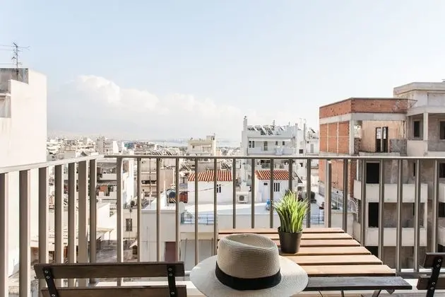 Deluxe Apart Daire, 1 Büyük (Queen) Boy Yatak ve Çekyat, Balkon