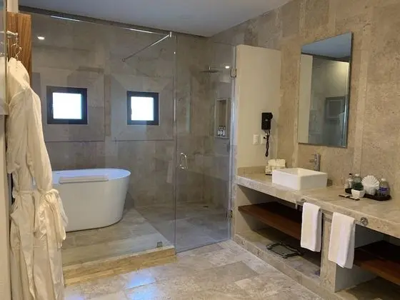 Deluxe Tek Büyük veya İki Ayrı Yataklı Oda, 1 Yatak Odası, Balkon, Bahçe Manzaralı