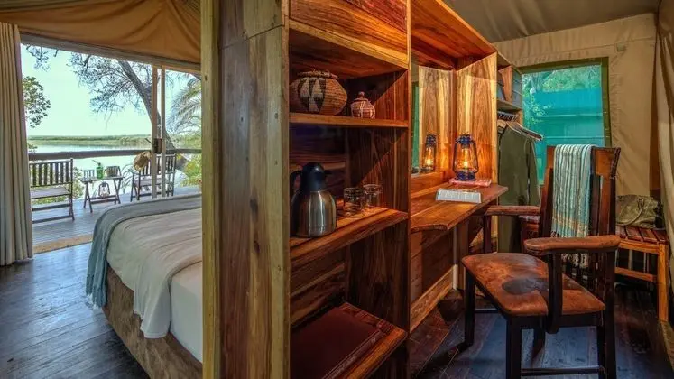 Standard Çadır, 1 Yatak Odası, Banyolu/Duşlu, Nehir Manzaralı