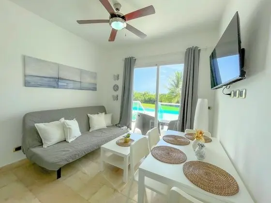 Junior Apart Daire, 1 Yatak Odası, Balkon, Havuz Manzaralı