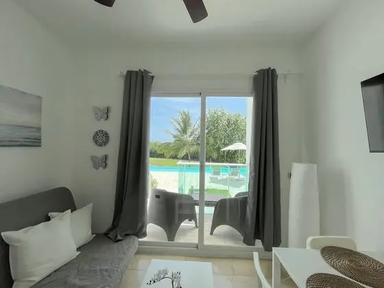 Junior Apart Daire, 1 Yatak Odası, Balkon, Havuz Manzaralı