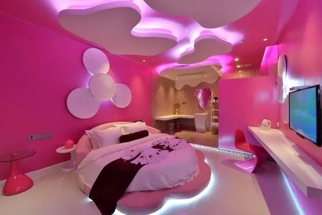 Romantic Tek Büyük Yataklı Oda