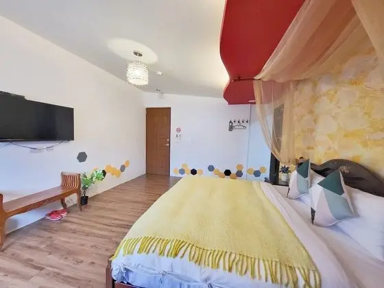 Romantic Tek Büyük Yataklı Oda, 1 Yatak Odası