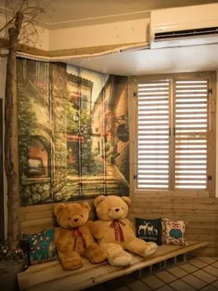 Romantic Dört Kişilik Oda, 2 Çift Kişilik Yatak (Jungle)