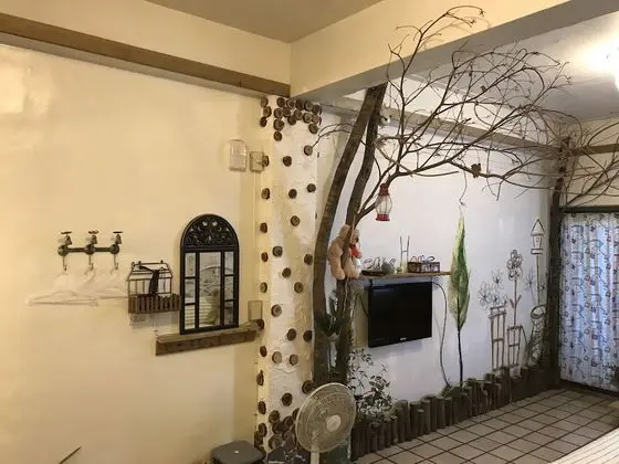 Romantic Dört Kişilik Oda, 2 Çift Kişilik Yatak (Jungle)