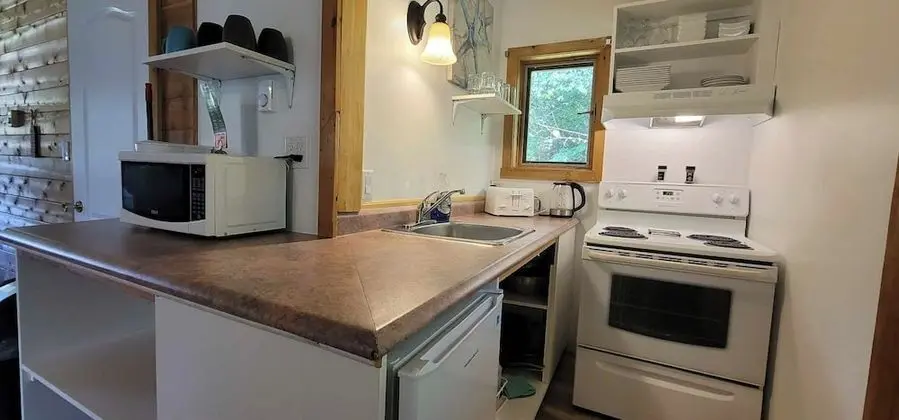 Deluxe Kır Evi, 1 Yatak Odası, Sigara İçilmez, Mutfak
